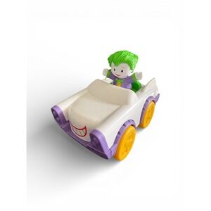 Fisher Price Little People DC Super Friends Joker and Joker Mobile Vehicle Set